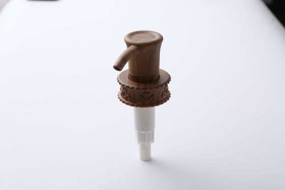 33/410 Wooden Lotion Pump for Body Care Shampoo SPA