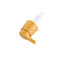 Κίτρινες πλαστικές αντλίες 4.0g λοσιόν για το μπουκάλι κρέμας χεριών πλυσίματος σώματος